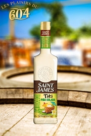 Cliquez sur l’image pour voir les détails du produit :Saint James Tiki Pina Colada 70cl