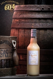 Cliquez sur l’image pour voir les détails du produit :Liqueur de chocolat blanc 70cl