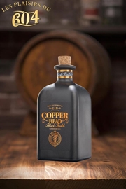 Cliquez sur l’image pour voir les détails du produit :Copperhead Black Batch Gin 50cl