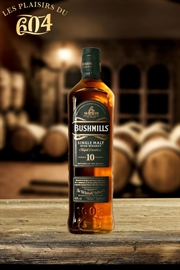 Cliquez sur l’image pour voir les détails du produit :Bushmills Single Malt 10Y 70cl