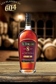 Cliquez sur l’image pour voir les détails du produit :El Dorado 8 ans 70cl