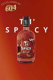 Cliquez sur l’image pour voir les détails du produit :Rhum de Ced Ti Spicy 70cl