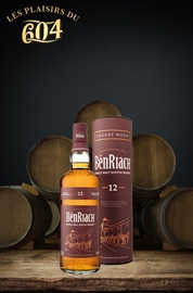 Cliquez sur l’image pour voir les détails du produit :Benriach 12ans Sherry Finish 70cl