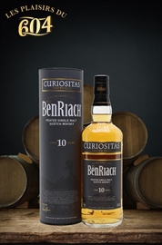 Cliquez sur l’image pour voir les détails du produit :Benriach 10ans curiositas 70cl