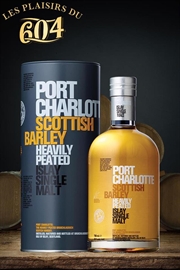 Cliquez sur l’image pour voir les détails du produit :Bruichladdich Port Charlotte Scottish Barley (10 A