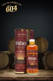 Cliquez sur l’image pour voir les détails du produit :Benriach 15ans Port Wood Finish 70cl