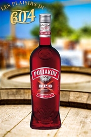 Cliquez sur l’image pour voir les détails du produit :Vodka Poliakov Red 70cl