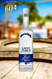 Cliquez sur l’image pour voir les détails du produit :Saint James Blanc Fleur de canne 70cl