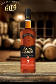 Cliquez sur l’image pour voir les détails du produit :Saint James Vieux 7ans 70cl