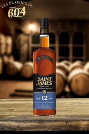 Cliquez sur l’image pour voir les détails du produit :Saint James Vieux 12ans 70cl