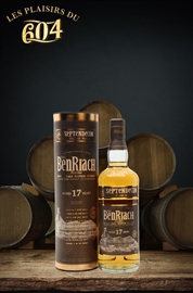 Cliquez sur l’image pour voir les détails du produit :Benriach 17ans Septendecim 70cl