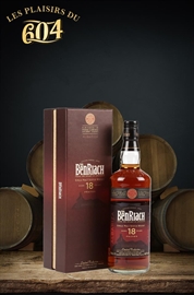 Cliquez sur l’image pour voir les détails du produit :Benriach 18ans peated 70cl