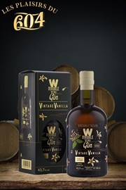 Cliquez sur l’image pour voir les détails du produit :W-Gin Vintage Vanille (Double You Gin) 70cl