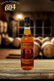 Cliquez sur l’image pour voir les détails du produit :Rhum Carabela Gran Anejo 12 ans 70cl