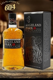 Cliquez sur l’image pour voir les détails du produit :Highland Park 18 ans Viking Pride 70cl