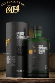 Cliquez sur l’image pour voir les détails du produit :Bruichladdich Port Charlotte MRC01 2010 70cl