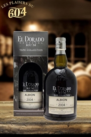 Cliquez sur l’image pour voir les détails du produit :El Dorado Rare Collection Albion 2004 70cl