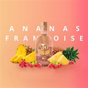 Cliquez sur l’image pour voir les détails du produit :Rhum de Ced Graal Ananas Framboise 70cl