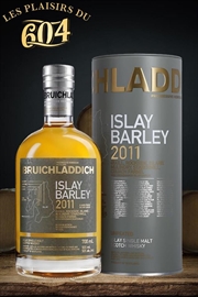 Cliquez sur l’image pour voir les détails du produit :Bruichladdich Islay Barley 2011 70cl