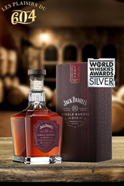 Cliquez sur l’image pour voir les détails du produit :Jack Daniel's Single Barrel Rye 45° 70cl