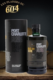 Cliquez sur l’image pour voir les détails du produit :Bruichladdich Port Charlotte OLC01 2010 70cl