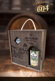 Cliquez sur l’image pour voir les détails du produit :Coffret Waterloo Gin 50cl + 1 verre