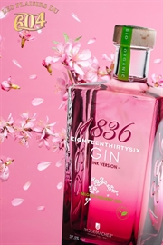 Cliquez sur l’image pour voir les détails du produit :1836 Organic Gin Pink 70cl