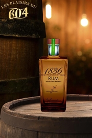 Cliquez sur l’image pour voir les détails du produit :1836 Organic Rum 70cl