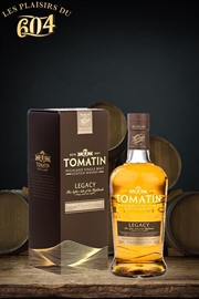Cliquez sur l’image pour voir les détails du produit :Tomatin French Collection Cognac 70cl