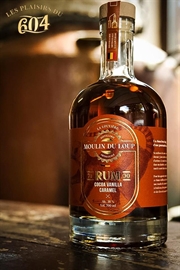 Cliquez sur l’image pour voir les détails du produit :Rhum Cacao Vanille Moulin du Loup 70cl