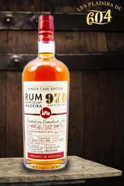 Cliquez sur l’image pour voir les détails du produit :Rum 970 Single Cask 2016 Cask 402 for Belgium 70cl