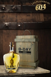 Cliquez sur l’image pour voir les détails du produit :D-Day Gin Gold 70cl Coffret