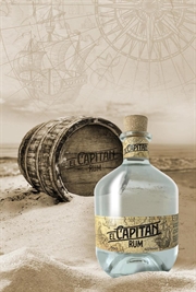 Cliquez sur l’image pour voir les détails du produit :El Capitan Rum Rubbens 70cl