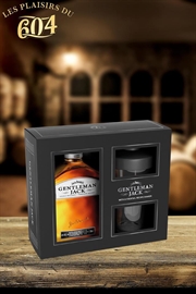 Cliquez sur l’image pour voir les détails du produit :Jack Daniel's Gentleman Jack 40° 70cl Coffret 2 ve