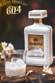 Cliquez sur l’image pour voir les détails du produit :Coffret DiSaronno Velvet Cream 70cl + 2 verres