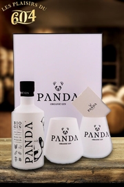 Cliquez sur l’image pour voir les détails du produit :Panda Gin Bio Coffret WhiteBox 50cl