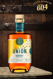 Cliquez sur l’image pour voir les détails du produit :Spirited Union Bee free Honey Rum Liqueur 70cl