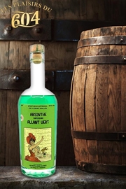 Cliquez sur l’image pour voir les détails du produit :Absinthe "Allant vert" - Distillerie du Fays 50cl