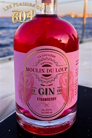 Cliquez sur l’image pour voir les détails du produit :Gin Strawberry Moulin du Loup 50cl