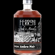 Cliquez sur l’image pour voir les détails du produit :Ferroni Ambre Noir 70cl