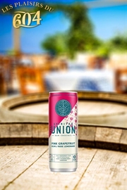 Cliquez sur l’image pour voir les détails du produit :Spirited Union Ready to Drink Pink Grapefruit Rum 