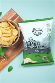 Cliquez sur l’image pour voir les détails du produit :Chips de Lucien - Pesto 125gr