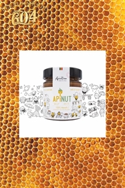 Cliquez sur l’image pour voir les détails du produit :Miel Apinut onctueux 250gr