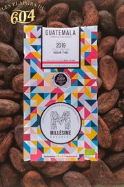 Cliquez sur l’image pour voir les détails du produit :Millésime Chocolat - Guatemala - Noir 74% - 2019