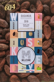 Cliquez sur l’image pour voir les détails du produit :Millésime Chocolat - Ouganda - Noir 75% Whiskey - 