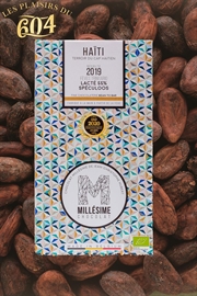 Cliquez sur l’image pour voir les détails du produit :Millésime Chocolat - Haïti - Lacté 55% Spéculoos -