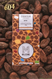Cliquez sur l’image pour voir les détails du produit :Millésime Chocolat - Equateur - Blanc 33% - 2019