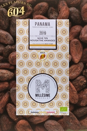 Cliquez sur l’image pour voir les détails du produit :Millésime Chocolat - Panama - Noir75% Nougatine am