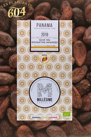 Cliquez sur l’image pour voir les détails du produit :Millésime Chocolat - Panama - Noir75% Nougatine am