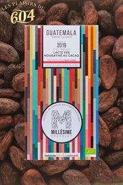 Cliquez sur l’image pour voir les détails du produit :Millésime Chocolat - Guatemala - Lacté 50% Nougati